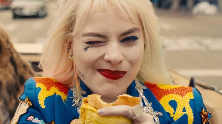 Birds of Prey's Harley Quinn and her egg sandwich